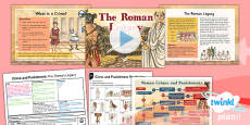 LKS2 Roman Empire Primary Resources - History LKS2 - Page 1