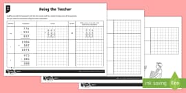 Year 4 Addition and Subtraction Activity Sheet Pack - Maths