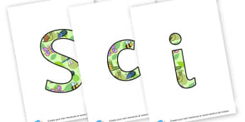 Science Week Lettering - KS2 Science, Display, Posters, Instructions, Information, KS2