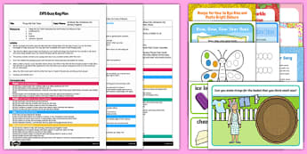 All About Me/Ourselves - My Senses Bumper Busy Bag Plan and Resource Pack