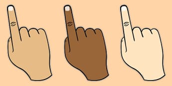 Finger Spacing Hand - Finger spacers, finger space, writing aid, sentence structure, finger, space, writing space, space aid, finger space aid, bwlch bys