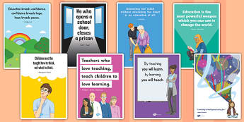 Motivational Staff Room Quotes Poster Pack