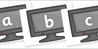 Phoneme Set on Computer Monitors - Phoneme set, phonemes, phoneme, Letters and Sounds, DfES, display, Phase 1, Phase 2, Phase 3, Phase 5, Foundation, Literacy