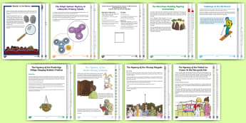 LKS2 Mystery Maths Games Resource Pack - mysteries, maths, english, games, end of year, 
