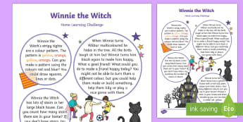 EYFS Home Learning Challenge Sheet Nursery FS1