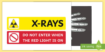 Toy Hospital X Ray Display Signs - toy hospital, toys, display, signs, X Ray, sign, dolly, cars, balls, dolls, teddy, toy animals