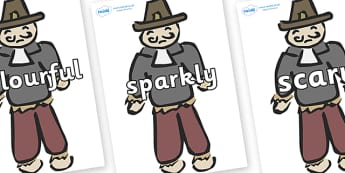 Wow Words on Guy Fawkes - Wow words, adjectives, VCOP, describing, Wow, display, poster, wow display, tasty, scary, ugly, beautiful, colourful sharp, bouncy