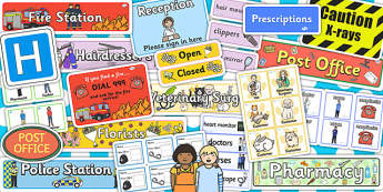 Community Services Role Play Pack - role-play, pack, services