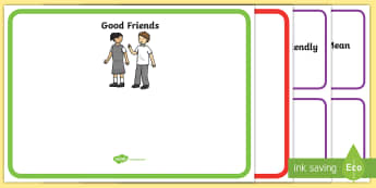 Characteristics Of A Good Friend Game - ourselves, friends, games