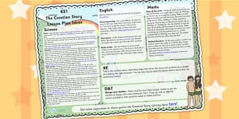 The Creation Story Lesson Plan Ideas KS1 - creation, RE, lessons