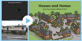 Houses and Homes: Guess the Building PowerPoint Game