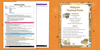 Halloween Worm Pies Messy Play Plan - messy play, recipe