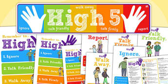 High Five How To Deal with Bullying Pack - packs, bully, dealing