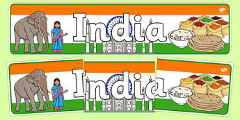 India Display Banner - India, Olympics, Olympic Games, sports, Olympic, London, 2012, display, banner, sign, poster, activity, Olympic torch, flag, countries, medal, Olympic Rings, mascots, flame, compete, events, tennis, athlete, swimming