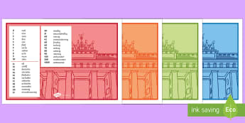 Numbers Up to One Thousand Word Mat