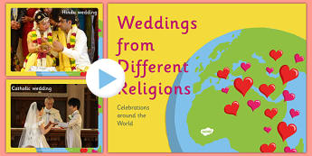KS2 Weddings from Different Religions - weddings, different, religions, cultures