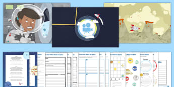 The Girl Who Went to Space Animation and Resource Pack - space, science, poem, poetry, fiction, rhyming, planets, solar system, Twinkl Go, twinkl go, TwinklGo, twinklgo