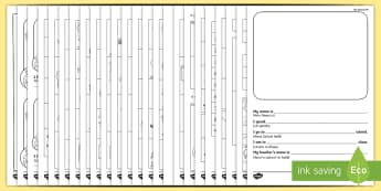 New Starter Welcome Activity Booklet - English/German    - Dual Language New Starter Welcome Booklets, German speaking new starters, EAL, English translation