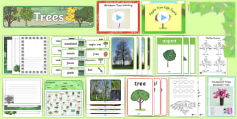 Trees Resource Pack - Trees, nature, wildlife, deciduous, evergreen, evergreen trees, 