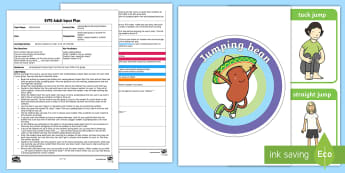 EYFS Jumping Beans Reciting Numbers Activity Adult Input Plan and Resource Pack - Mathematics, Numbers, Counting, Recites, Order, Game, Maths, Early Years Planning, Adult Led, Founda