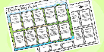 Mythical Story Planner - mythical, story, planner, myths, stories