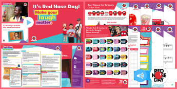 Red Nose Day 2017 Primary Resource Pack - Red Nose Day, KS1, KS2