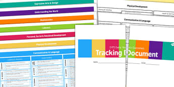 EYFS Outcomes Tracking Document September 2014 16 Months to ELG
