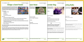 Gardening Club Autumn 1 Activity Pack - gardening club, resource pack, pack