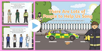 There Are Lots of People to Help Us Song PowerPoint
