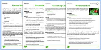 Gardening Club Summer 2 Activity Pack