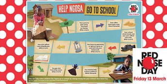 Red Nose Day 2015 Learning Poster - red nose day, 2015, poster