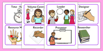 Co-operative Group Cards - working together, class management