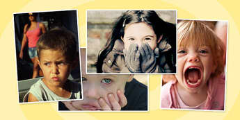 Emotions Photo Clip Art Pack - Feelings, Photos, Displays, Visual