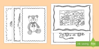 Toys Mindfulness Colouring Pages