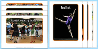 Dance Styles Display Photos - Physical development, eyfs, movement, actions, dancing, ballet, latin, breakdance