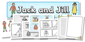 Jack and Jill Resource Pack - jack and jill, resource pack, pack of resources, themed resource pack, jack and jill pack, lesson ideas, resources