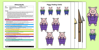 EYFS The Three Little Pigs Posting Busy Bag Plan and Resource Pack