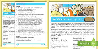 Bread of the Dead and Hot Chocolate Recipe