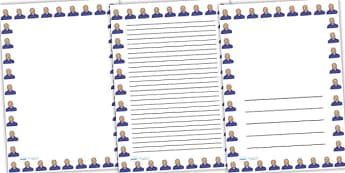 Rosa Parks Page Borders - rosa parks, page borders, writing frames, lined pages, writing guide, writing template, themed writing frame, writing aid