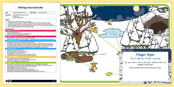 EYFS Gruffalo's Child's Journey Finger Gym Plan and Resource Pack