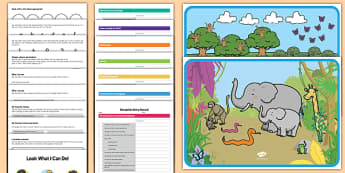 EYFS Reception On Entry Assessment Pack - baseline assessment, eyfs, on entry, assessment, record, reception
