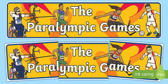 The Paralympic Games Display Banner