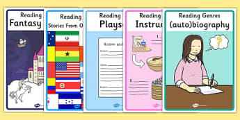 Different Reading Genres - different reading genres, reading, genre, genres, different, fantasy, story, traditional tales, similar setting, other cultures, information books, poetry, popular stories
