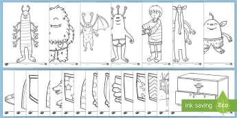 Story Colouring Sheets to Support Teaching on Aliens Love Underpants - aliens, woolly, long johns, space ship, underpants, Claire Freedman, colouring, fine motor skills, poster, worksheet, vines, A4, story book, book, book resources, story, bloomers,