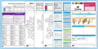 EYFS Nursery Tracking and Assessment Pack - FS1, pre-School, Pre School, progress tracker, transition summary, early years outcomes, development
