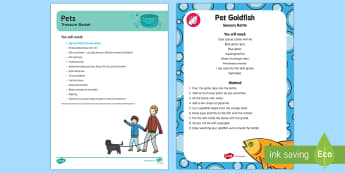 Pets Treasure Basket Ideas - EYFS Pets, Animals, National Pet Month, pets, heuristic play, exploration, baby play, toddler play, 