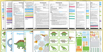 EYFS Dinosaurs Adult Input Planning and Resource Pack