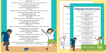 Playdough Movement Song - Play Dough Disco Song