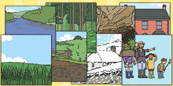 Bear Hunt Bee Bot Picture Cards - bear hunt, beebot, bee bot, bee-bot, cards