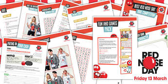 Red Nose Day 2015 Games Pack - red nose day, 2015, games, pack